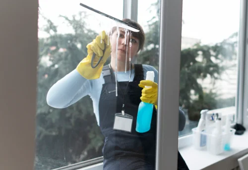 Nettoyage de vitres intérieures et extérieures à Villeneuve-du-Latou